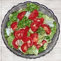 salad vegetable tossed dressing 157515 Домашние тренировки