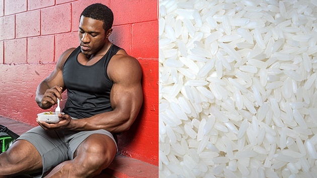 Белый рис — идеальный источник углеводов после тяжелой тренировки